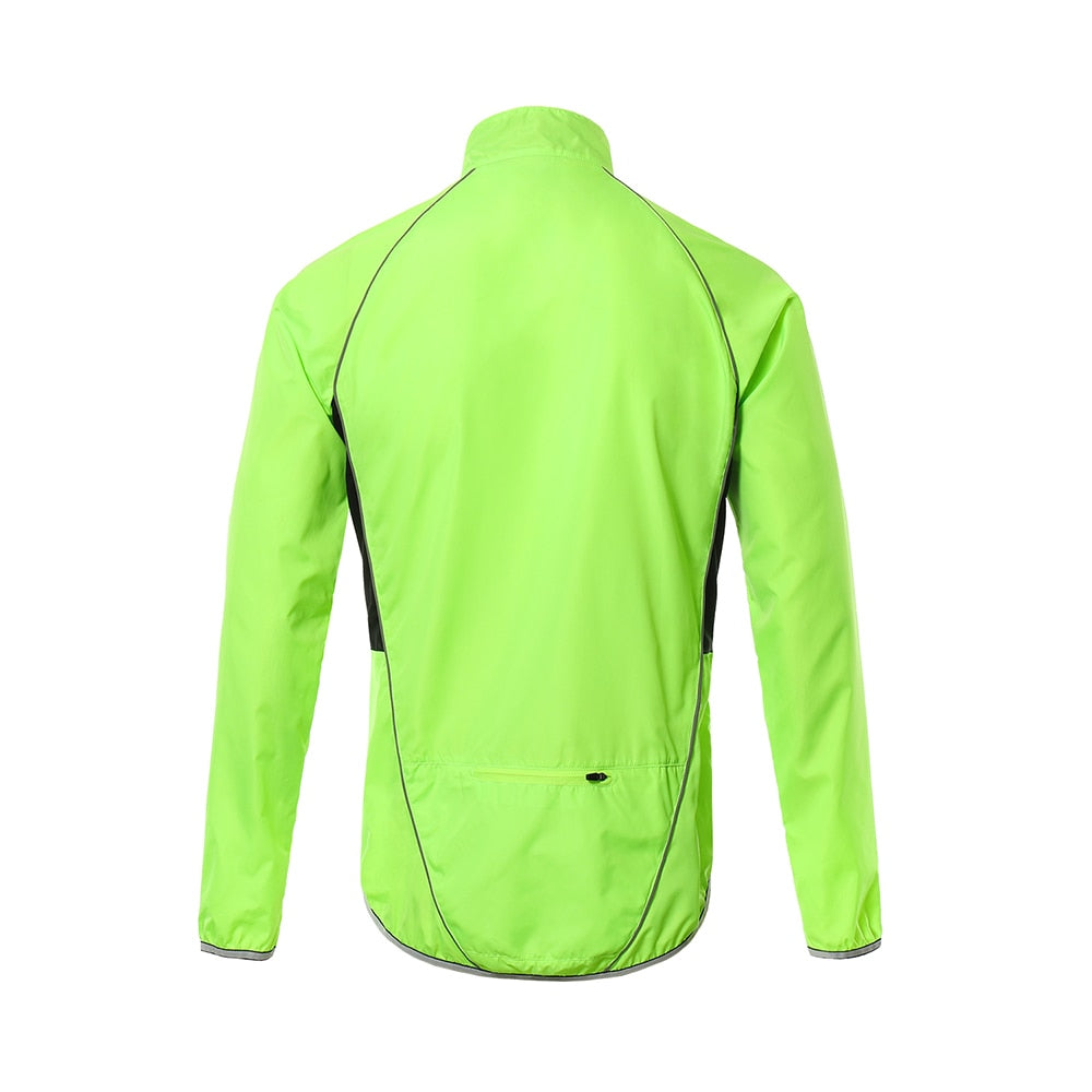 ARSUXEO Cycling Windproof/Waterproof And Reflective Jacket.