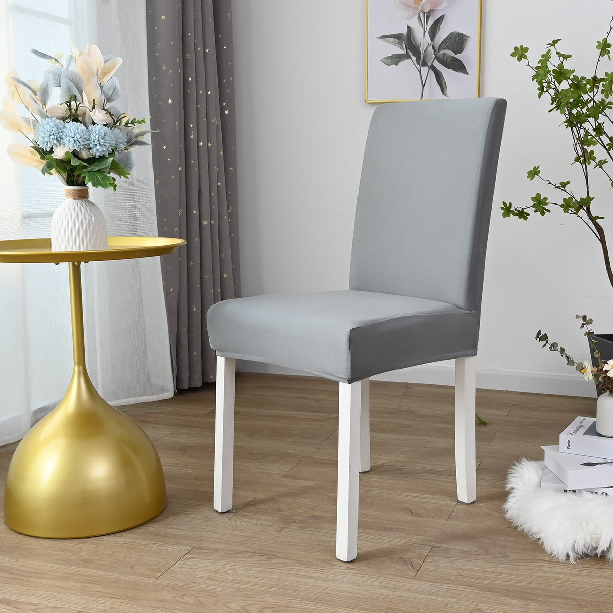 Waterproof And Non Waterproof Elastic Dining Chair Covers.