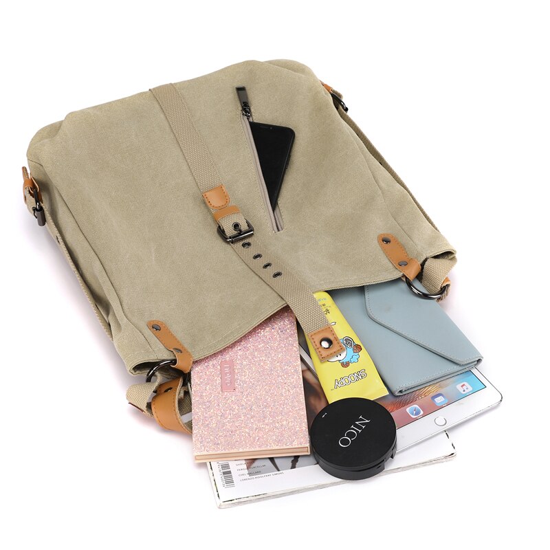 Ladies Canvas Crossbody Designer Bags.