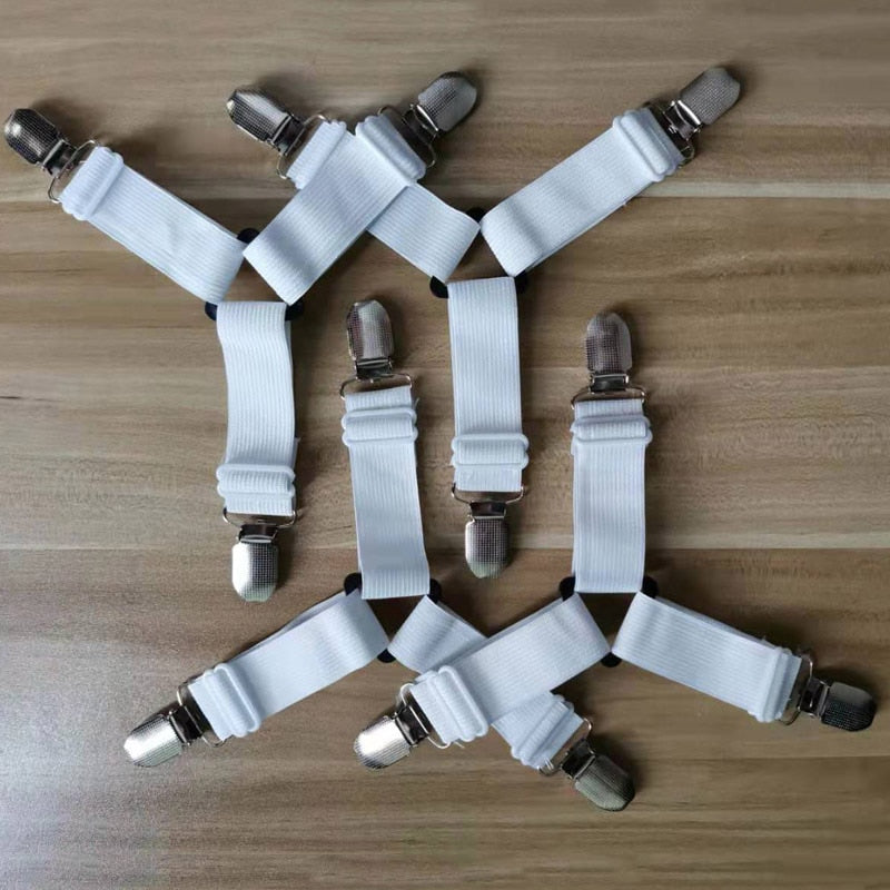 4Pcs Fastener Bed Grip Sheet Clips.