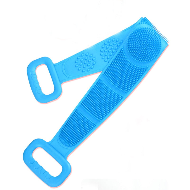 Soft Silicone Body Brush. Exfoliates and massage.