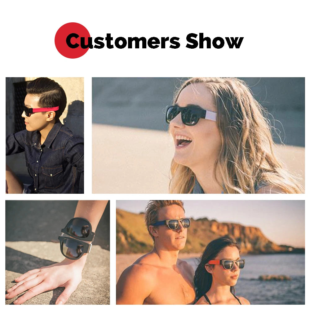 IENJOY Foldable Sunglasses Polarized And Non-Polarized