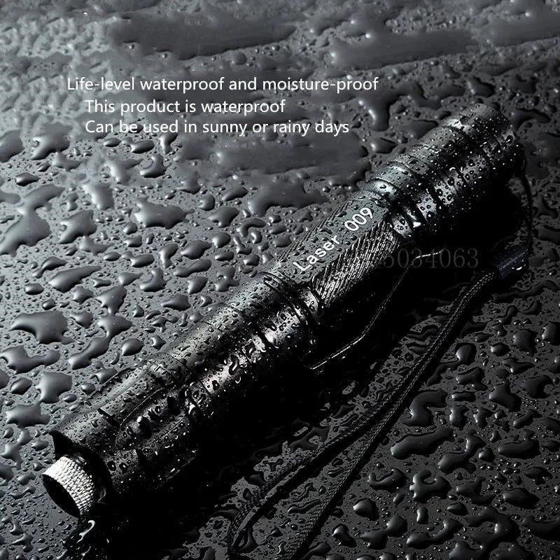 High Power Green laser pointer. Laser Pen 532nm 500 to 10000 meters. Range 009