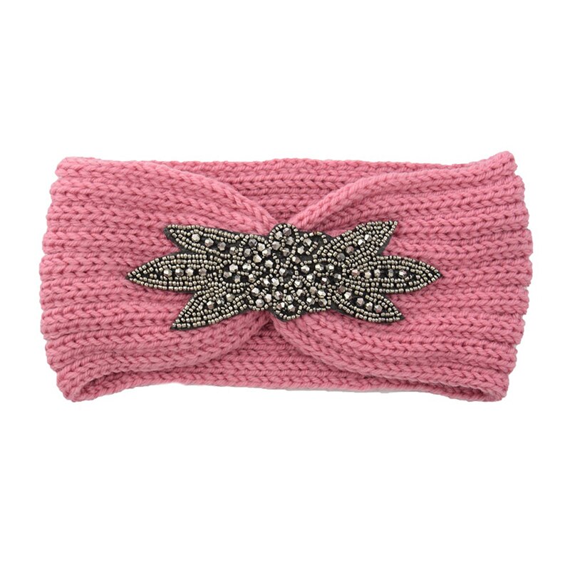 Women's Elastic Knitted Wool Headband.
