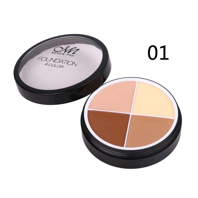 4 Colors Face Makeup Concealer/ Oil Control/Long-lasting Moisturizing Repair.