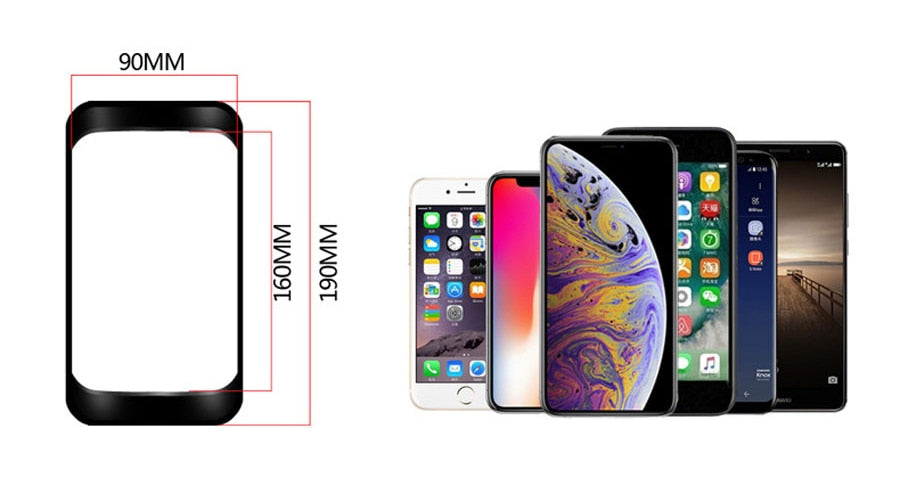 WILD MAN waterproof, touchscreen 6.6 inch phonecase.