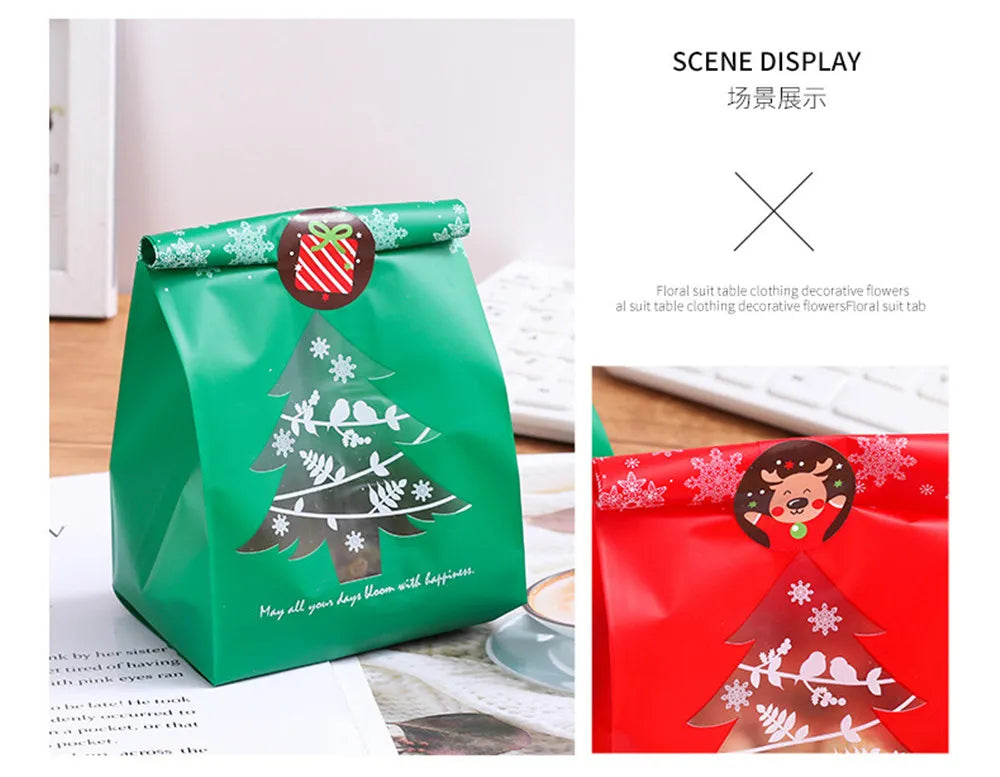 Variety Of Stickers OR 25pcs Christmas Gift Bags For Baking OR Gifts.