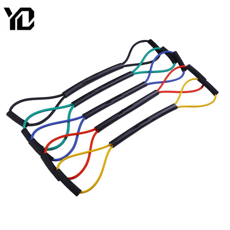 MMA Boxing Resistance Training Rubber Bands. Power Strength Gym Equipment.