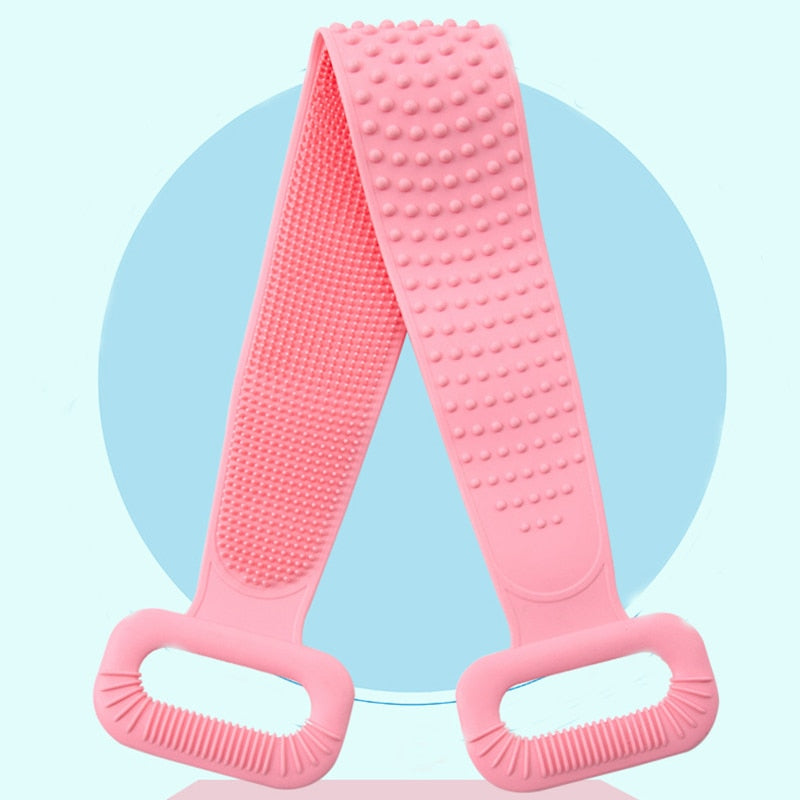 Soft Silicone Body Brush. Exfoliates and massage.