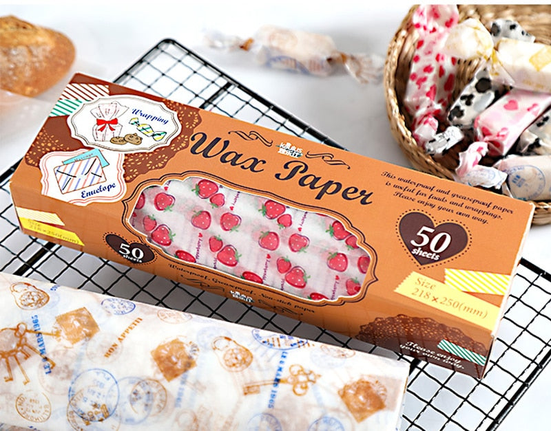 Decorative Wax Paper, great for special events. Wide variety to pick from.