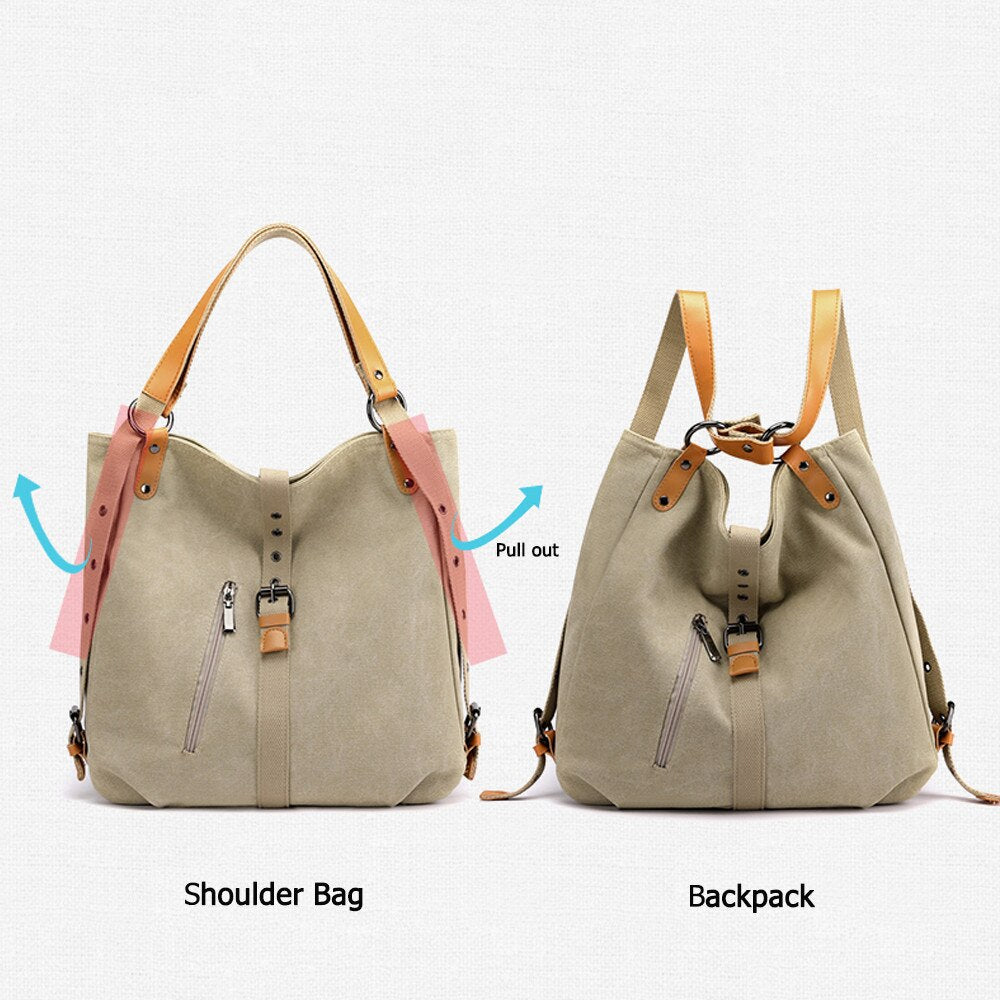 Ladies Canvas Crossbody Designer Bags.