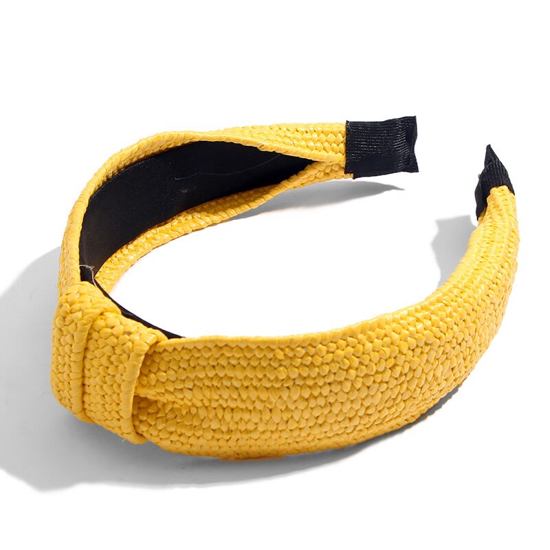Flatfoosie Handmade Straw Weaving Hair Band.