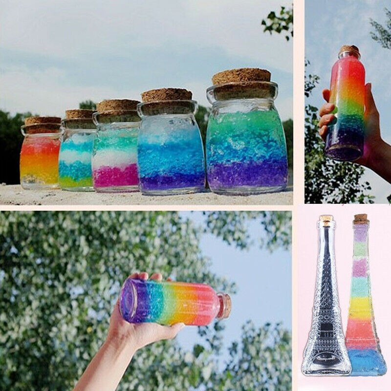 10/30g Luminous fluorescent Sand.  Glows in the dark.  Beautiful on a patio or in a garden.