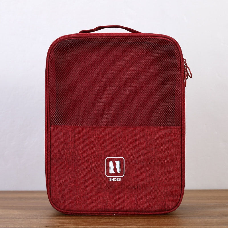 3 Layer Travel Shoe Bag Organizer.