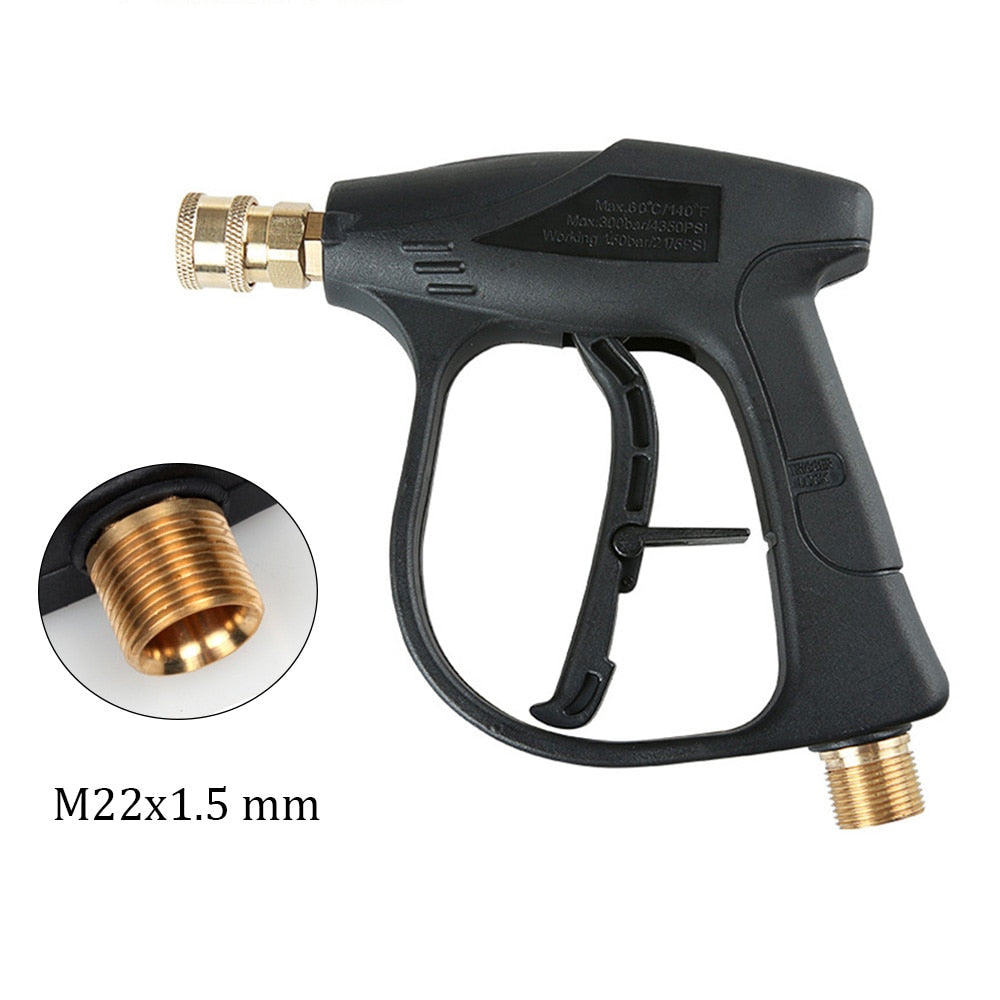 1L Adjustable Car Washer Gun And Soap Container.  1/4" Quick Release with 5 Nozzles.