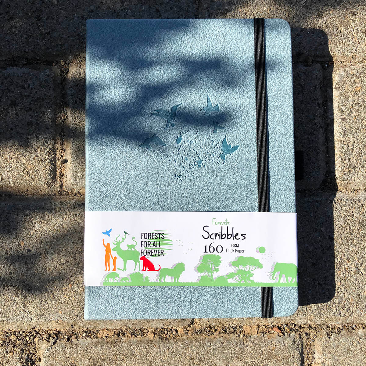 BUKE BULLET  Dotted Journal Notebook With Inner Pocket and Pages 1-160 For Drawing, Sketching.