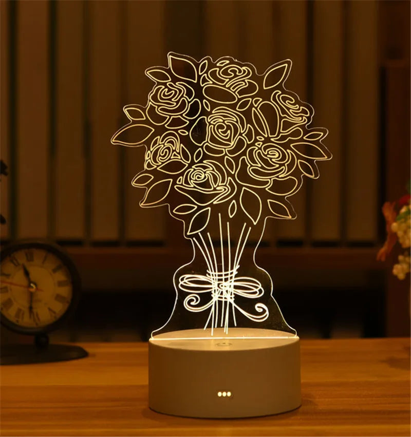 3D LED Night Lights For All Occasions