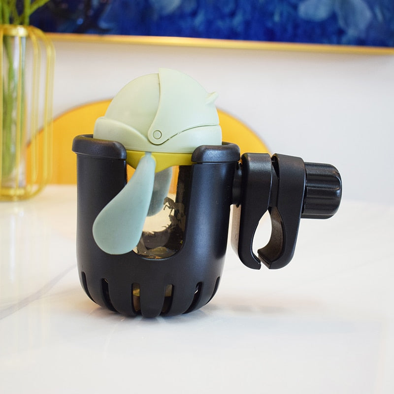Baby Stroller mobile phone and drink holder.