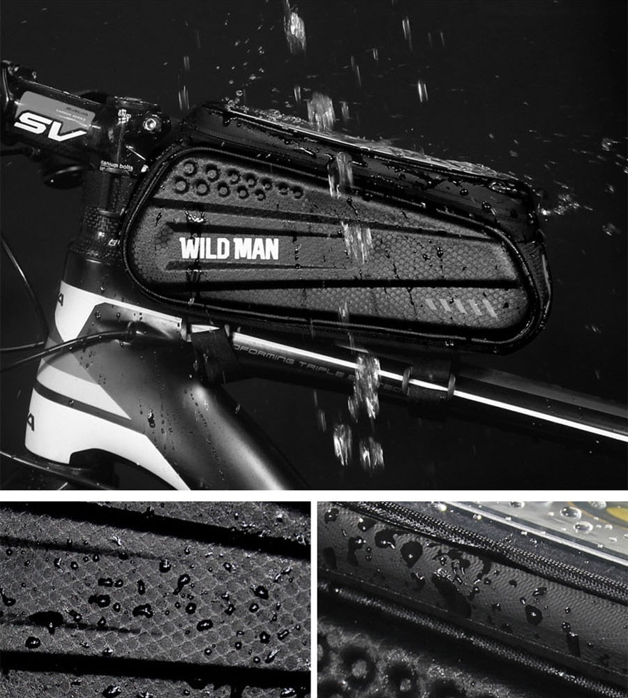 WILD MAN waterproof, touchscreen 6.6 inch phonecase.