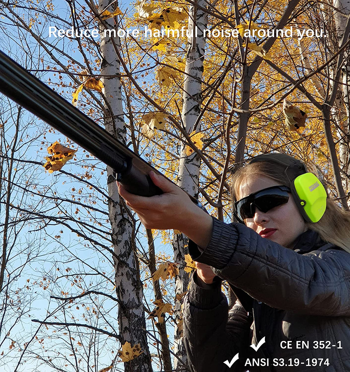 ZOHAN Safety Ear Protection. Hearing protector for hunting and using power tools.