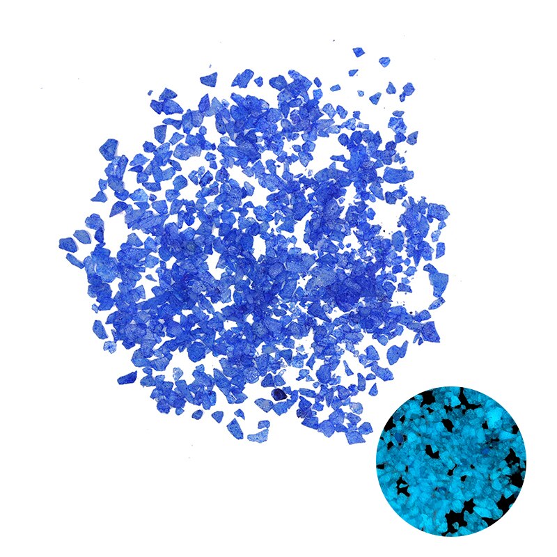 10/30g Luminous fluorescent Sand.  Glows in the dark.  Beautiful on a patio or in a garden.