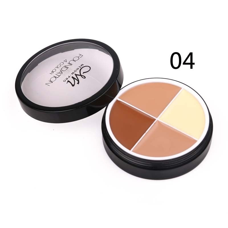 4 Colors Face Makeup Concealer/ Oil Control/Long-lasting Moisturizing Repair.
