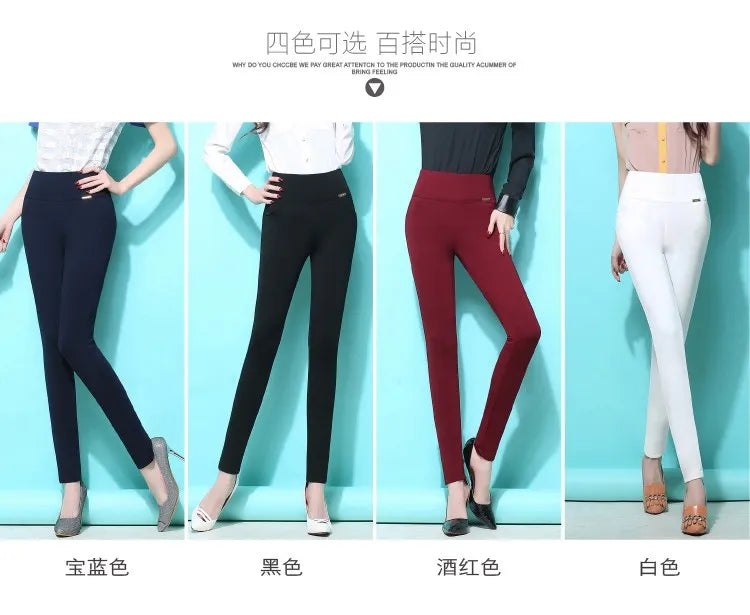 Women's High Waist Winter thick Warm Leggings.