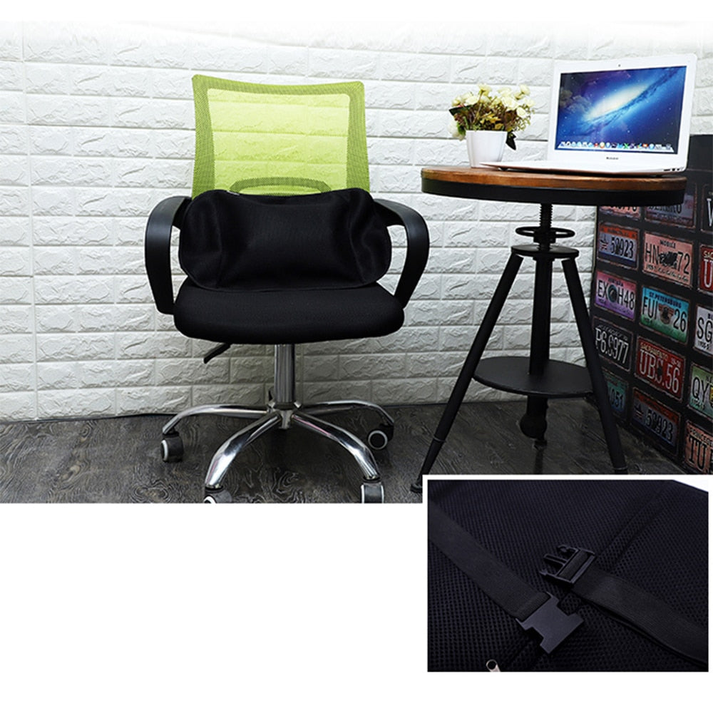 Inflatable Lumbar Support Pillows - Orthopedic Design for Back Pain Relief