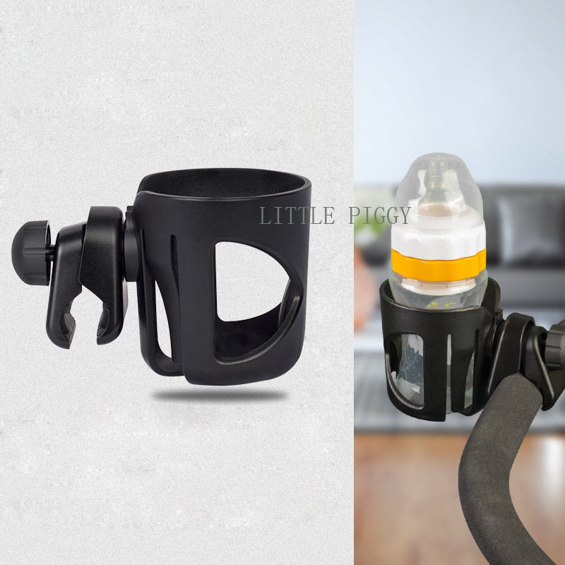 Baby Stroller mobile phone and drink holder.