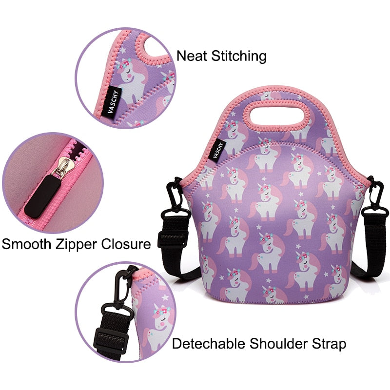 VASCHY Insulated Water Resistant Lunch Bag.