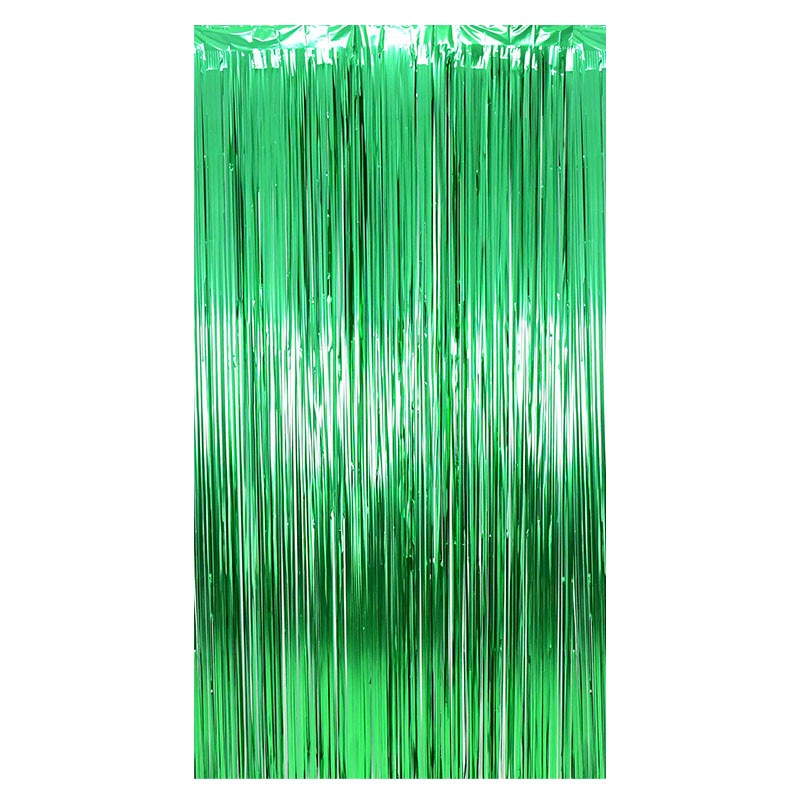 2Pack Party Metallic Foil Backdrop Curtain Decoration.  Great For Weddings, Birthdays or Showers.