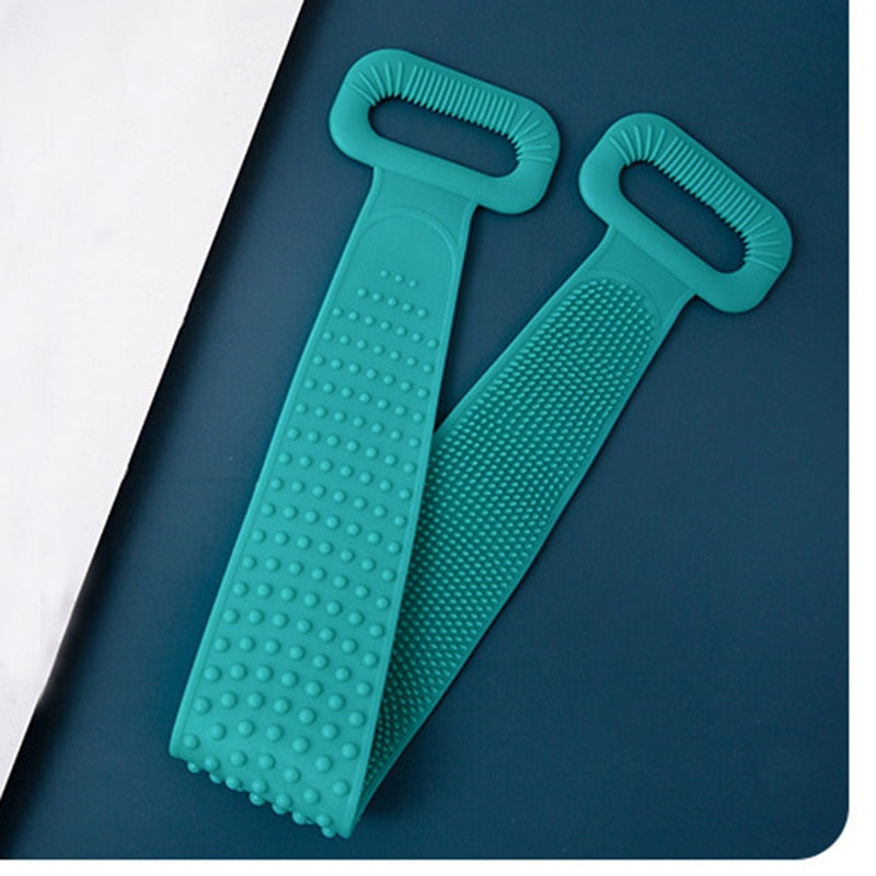 Soft Silicone Body Brush. Exfoliates and massage.