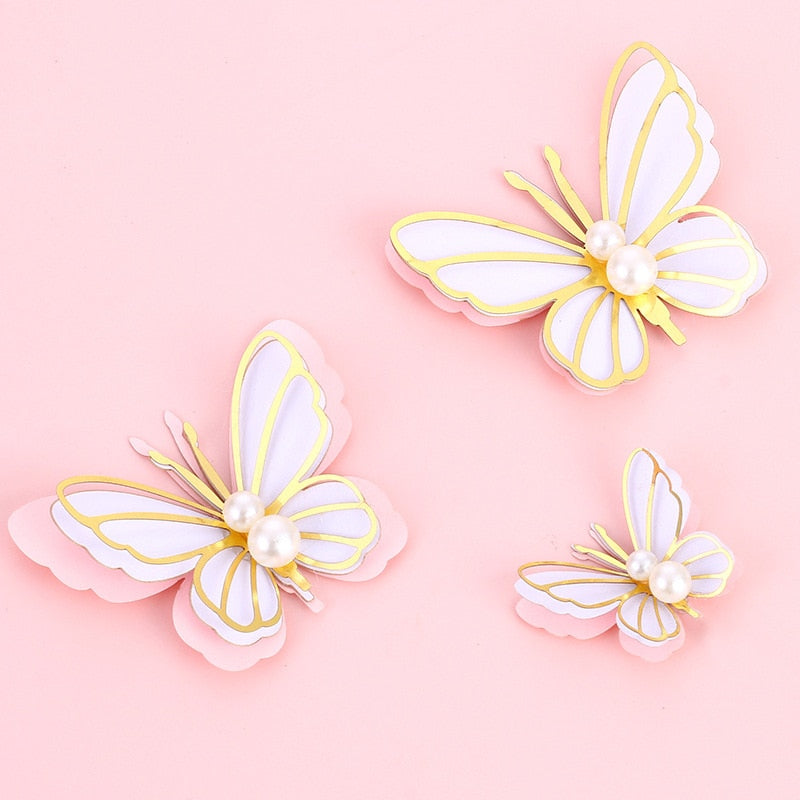 Butterfly Cupcake/Cake Topper For Weddings and Birthdays.