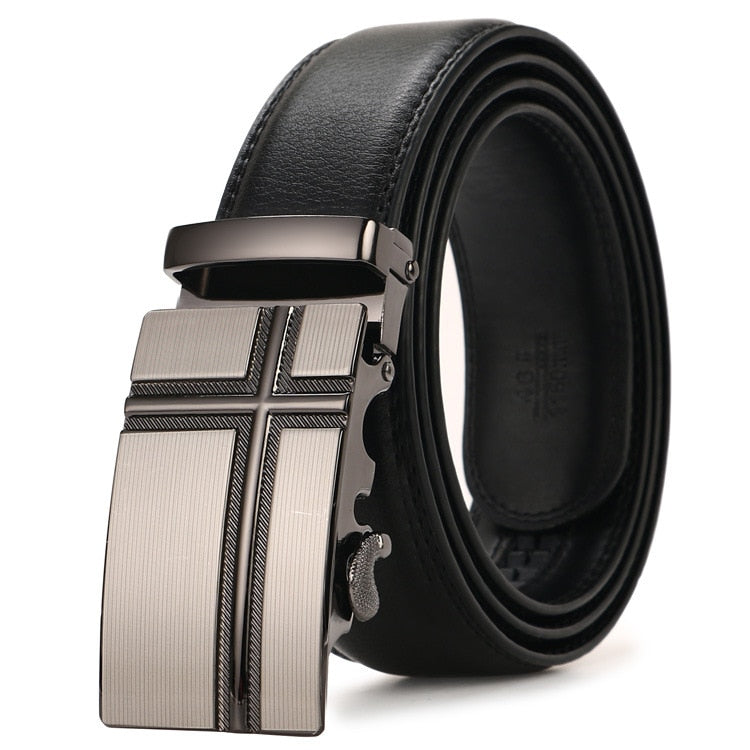 Men's Business Or Casual Automatic Buckle Belt.