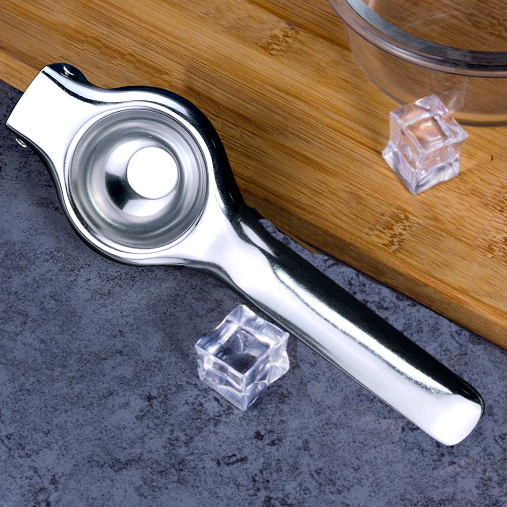 Stainless Steel Citrus Fruits Squeezer. Manually squeeze oranges, lemons and limes.