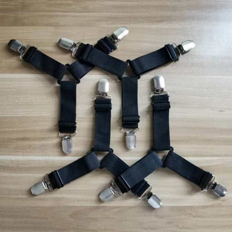 4Pcs Fastener Bed Grip Sheet Clips.