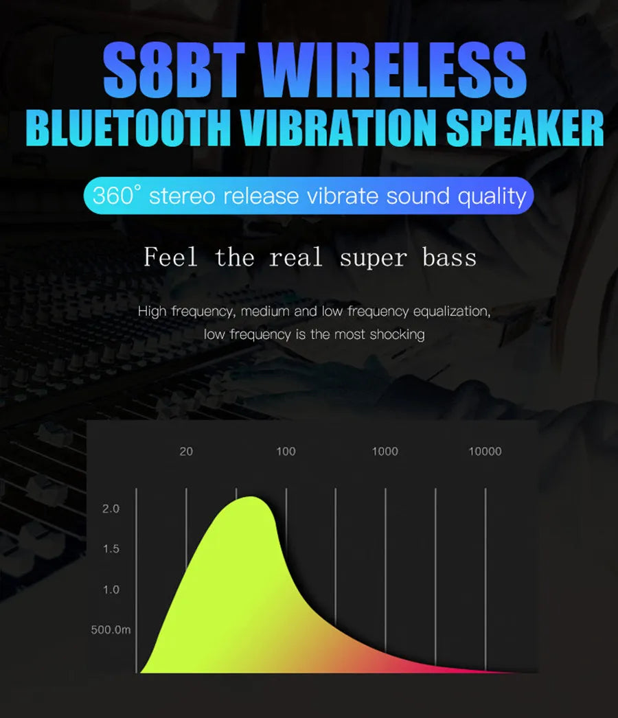 Adin 26w Vibro Wireless Min Bluetooth Speaker.