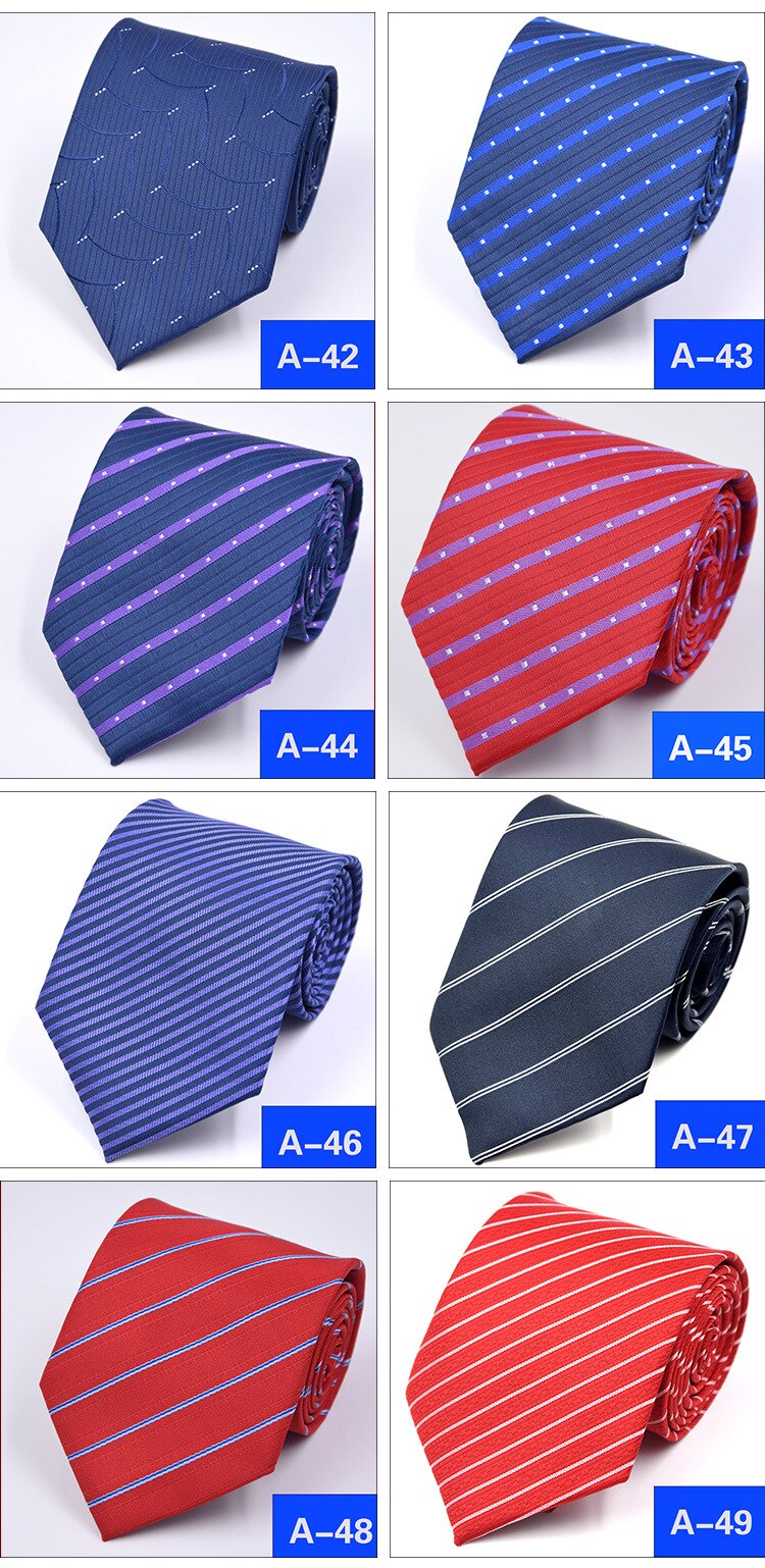 Men's Formal Business Suit Tie.
