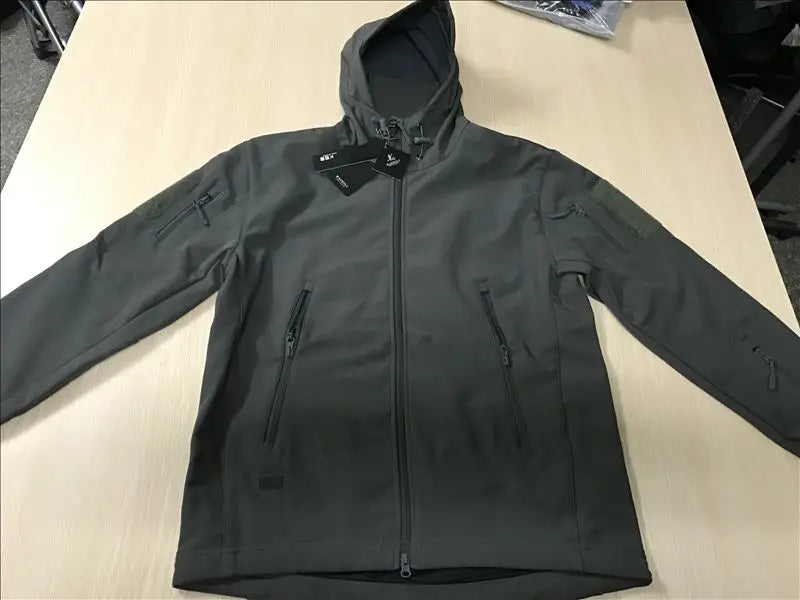 Men Or Women's Waterproof Soft Shell Windbreaker Jacket For Hunting Skiing Or Camping