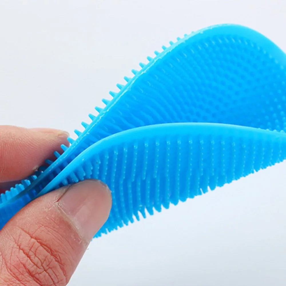 6Pcs Silicone Scouring Dish Washing Cleaning Pads