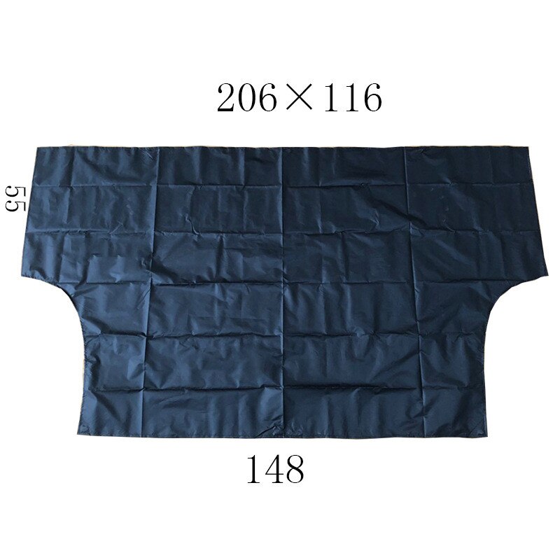 Silver Magnetic front windshield cover. Keeps snow/ice off of your windshield.