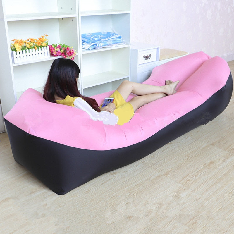 Inflatable/Waterproof Beach Lounge OR Air Bed with Carrying Bag.
