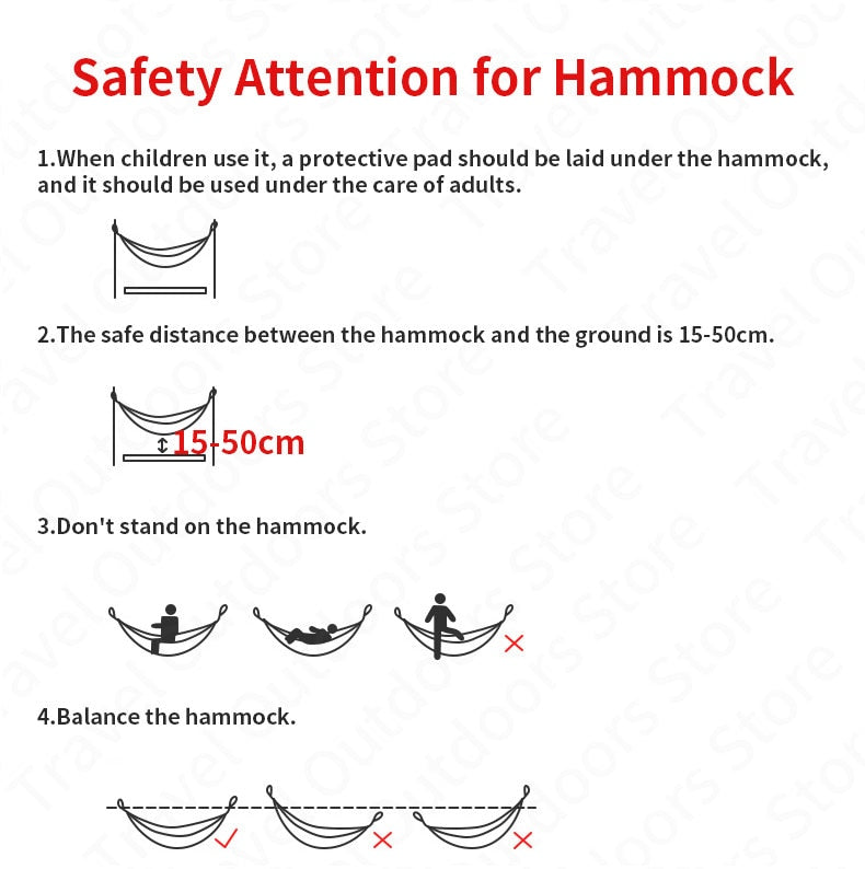 NatureHike Loading weight 200KG Ultralight Inflatable Camping Hammock.