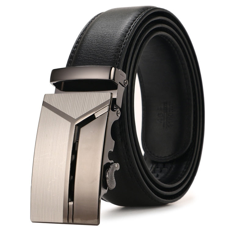 Men's Business Or Casual Automatic Buckle Belt.