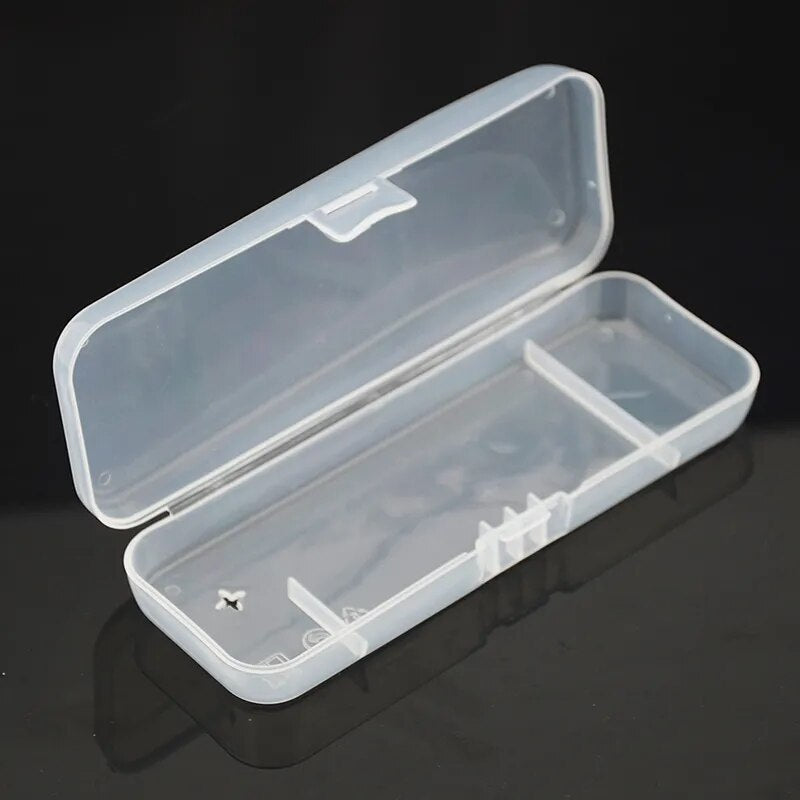 Plastic Transparent Shaver Case For Travel.