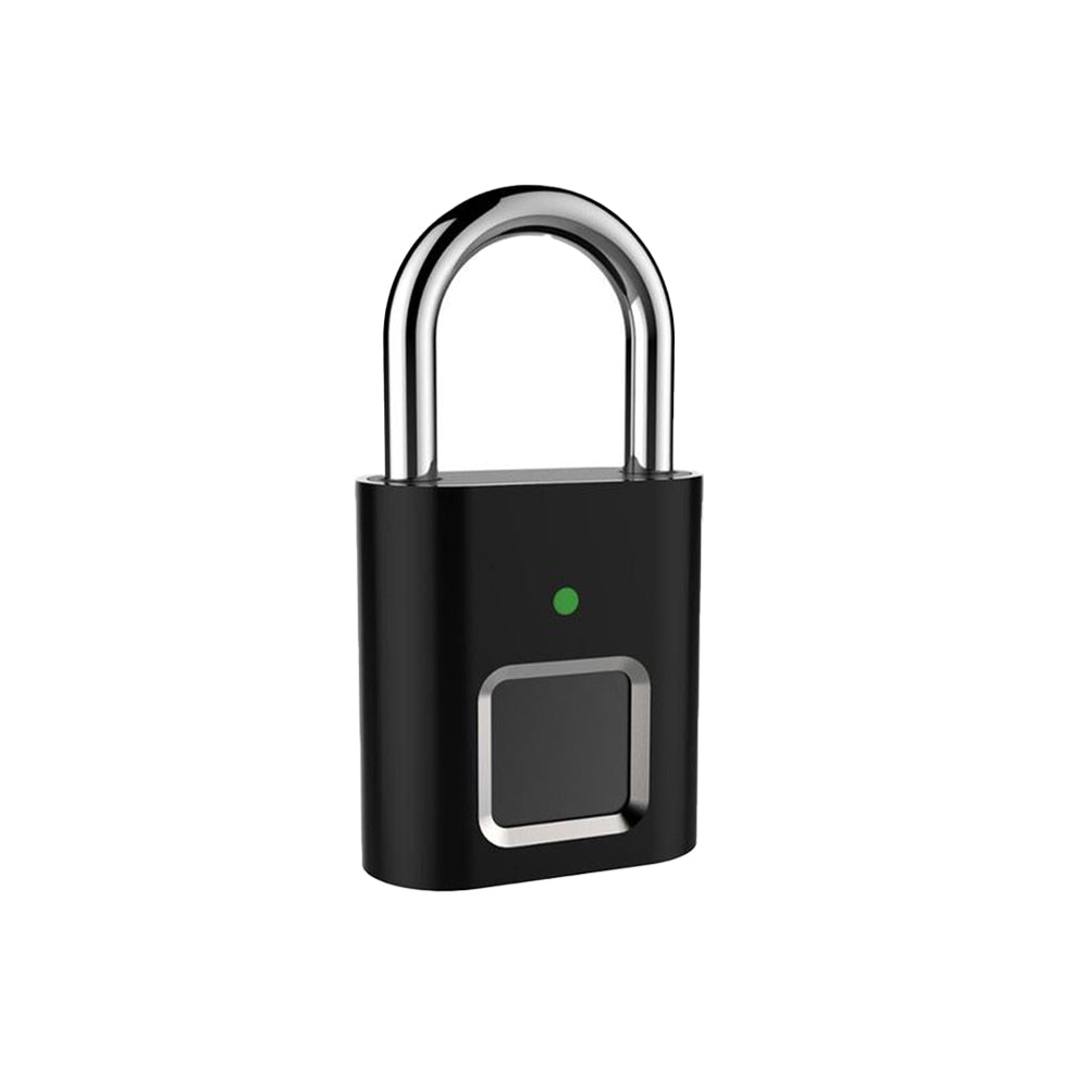 Mini & Smart Biometric USB Rechargeable Thumbprint Padlocks For Quick Keyless Entry.