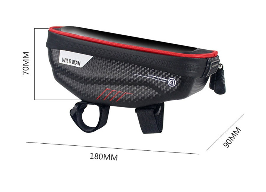 WILD MAN waterproof, touchscreen 6.6 inch phonecase.