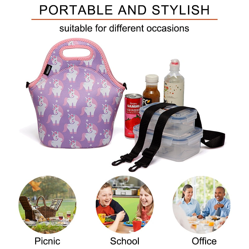 VASCHY Insulated Water Resistant Lunch Bag.