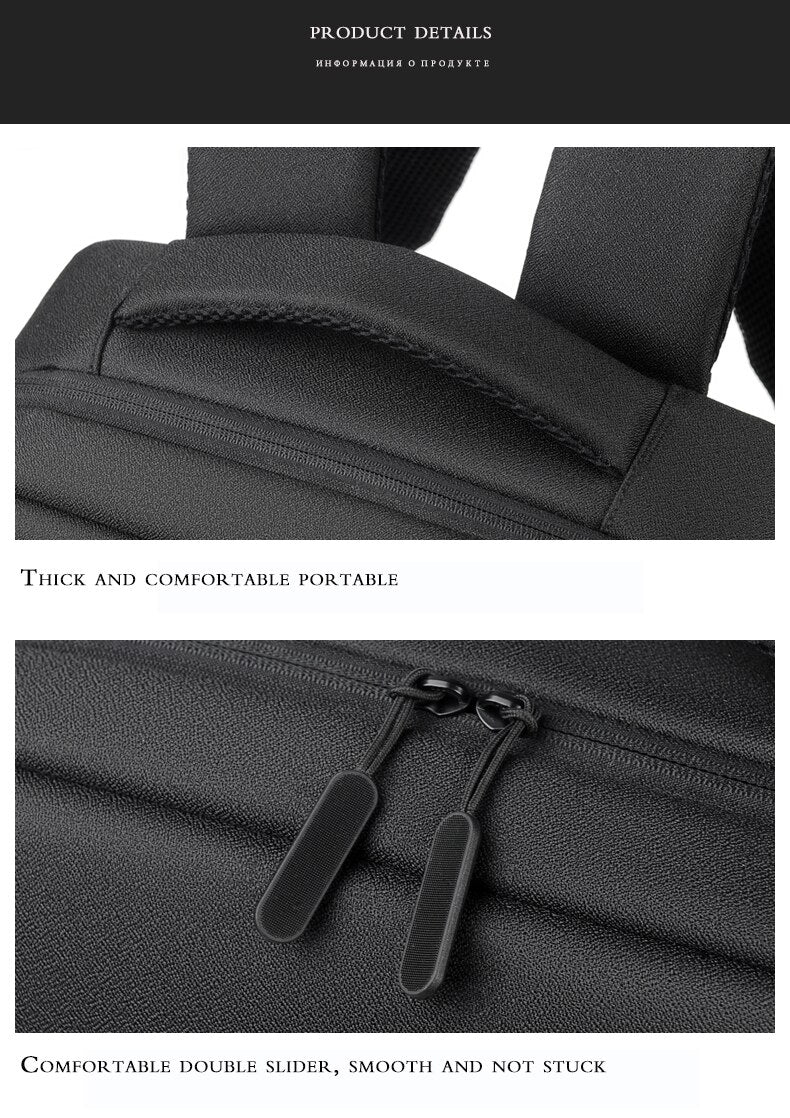 Unisex Oxford USB charging, anti theft laptop backpack. Can be used for school and travel.