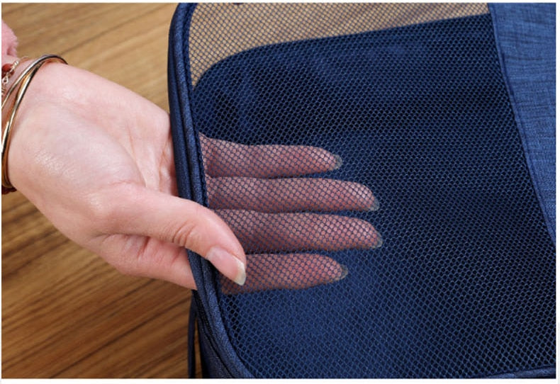 3 Layer Travel Shoe Bag Organizer.